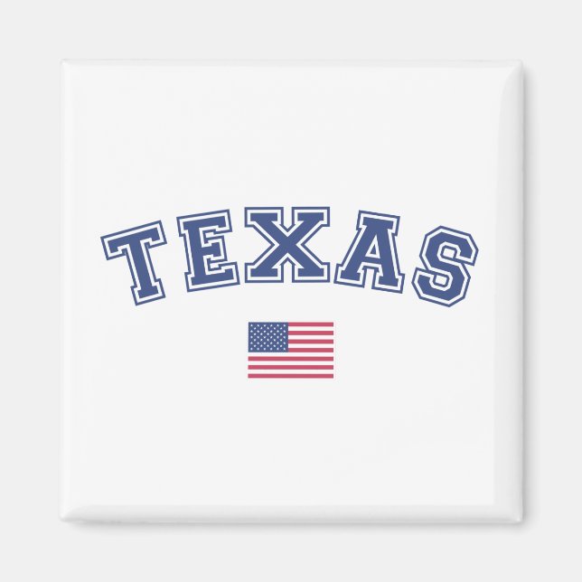 Imã Estado do Texas USA Flag (Frente)
