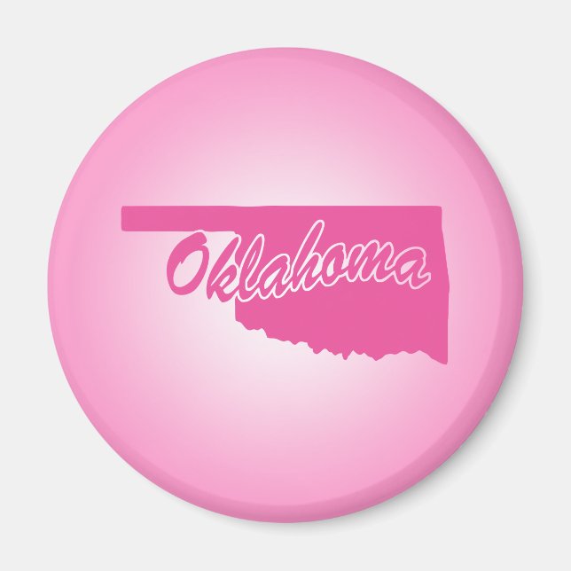 Imã Estado Rosa Oklahoma (Frente)