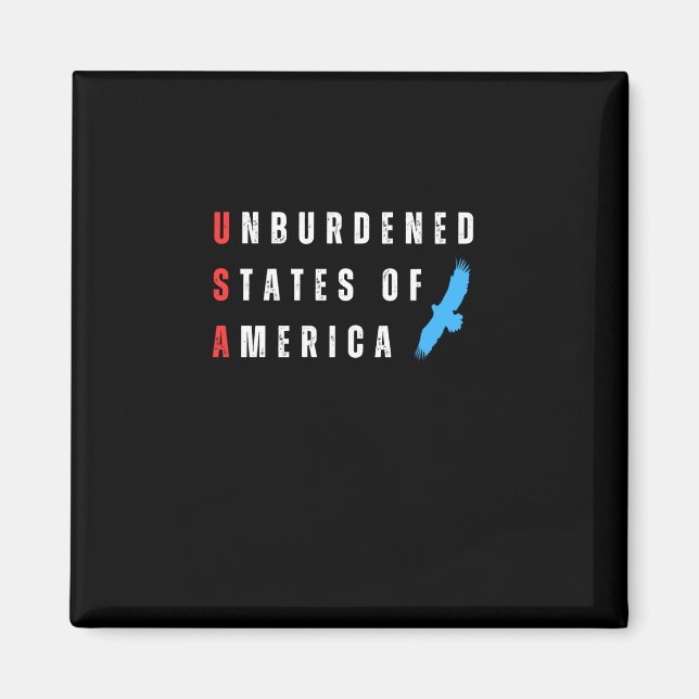 Imã Estados Da América Sem Encargos (Frente)