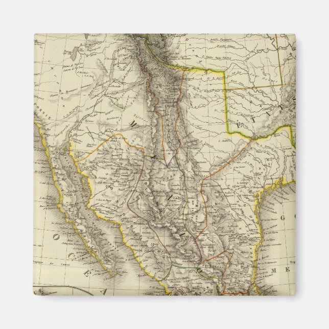 Imã Estados Unidos Mexicanos, América Central (Frente)