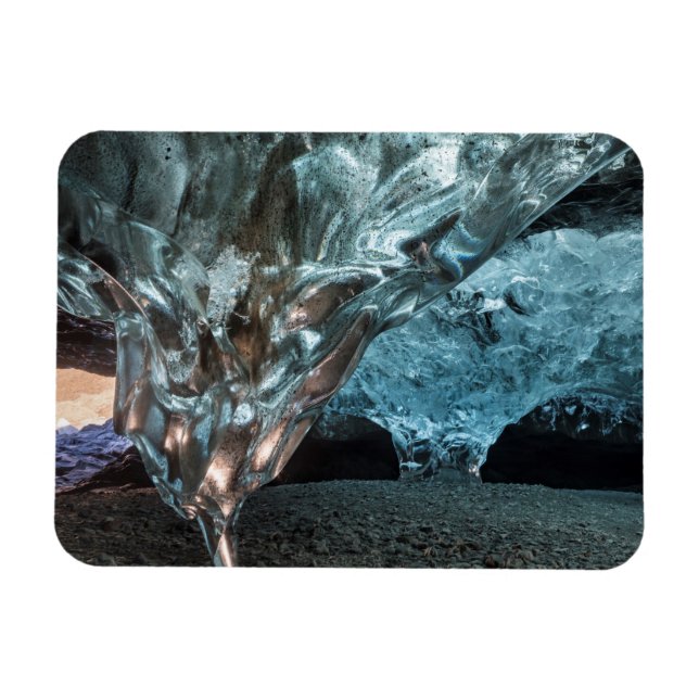 Ímã Estalactite de Gelo numa Caverna de Gelo (Horizontal)