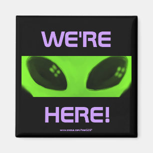 Imã ESTAMOS AQUI! Imagem v2