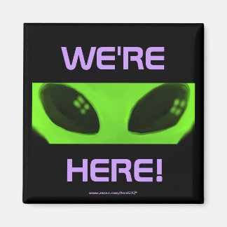 Imã ESTAMOS AQUI! Imagem v2