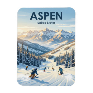 Ímã Estância de Esqui Aspen Snowmass Colorado