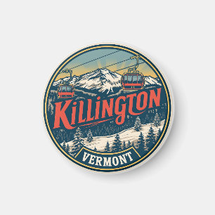 Imã Estância de esqui KILLINGTON Vermont montanhas
