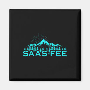 Imã Estância de esqui Saas-fee Alpes Suíços Esqui Suíç