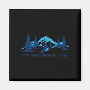 Imã Estância de esqui Union dale pennsylvania esquiado