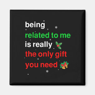 Imã Estar Relacionado A Mim Família Engraçada De Natal