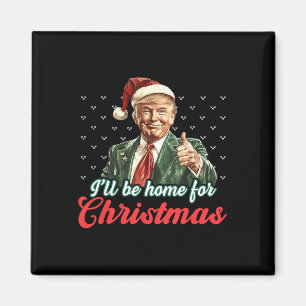 Imã Estarei Em Casa Para O Natal Engraçado.