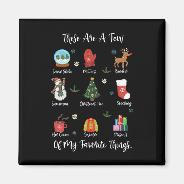 Imã Estas São Algumas Das Minhas Coisas Favoritas (Frente)