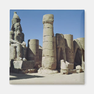 Imã Estátua assentada de Ramesses II