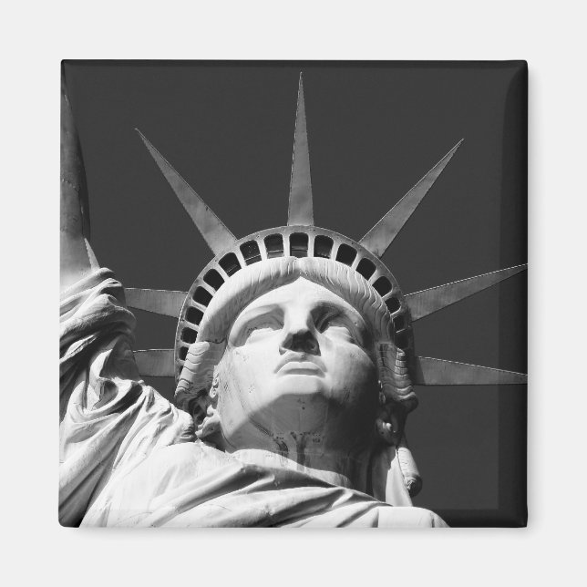 Imã Estátua da cabeça da Liberdade (Frente)