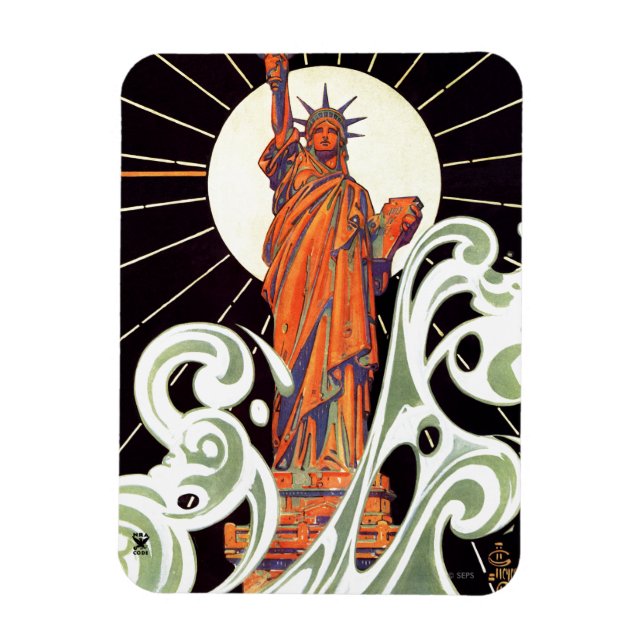 Ímã Estátua da Liberdade (Vertical)