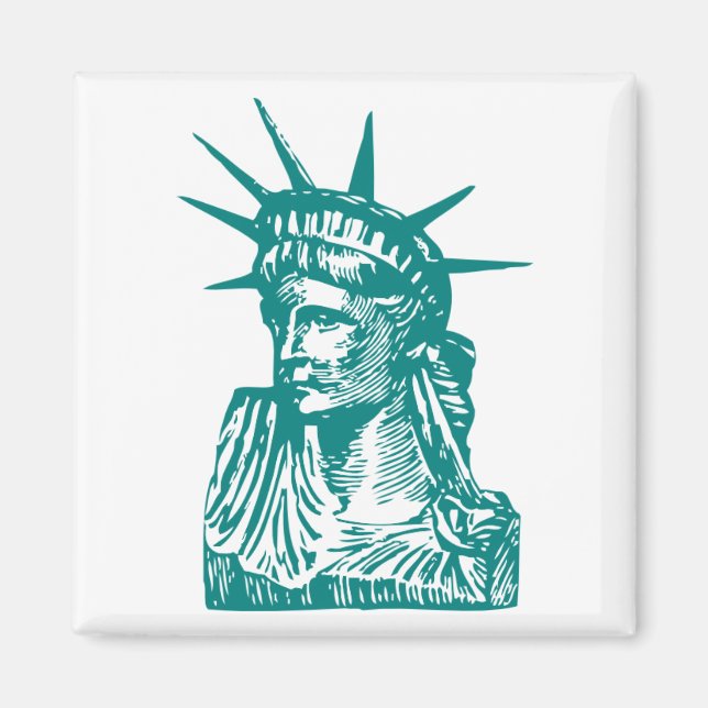 Imã Estátua da Liberdade (Frente)