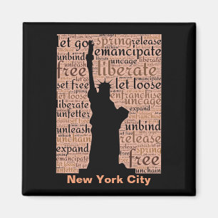 Imã Estátua da liberdade da Nova Iorque