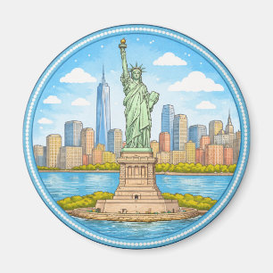 Imã Estátua da Liberdade de Nova York