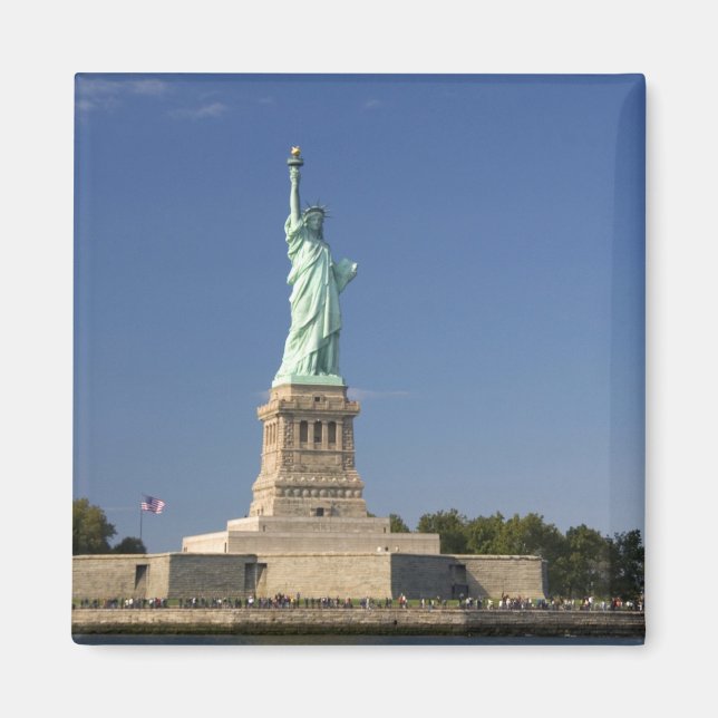 Imã Estátua da Liberdade na Ilha da Liberdade em Nova  (Frente)