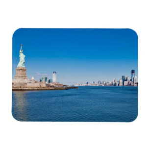 Ímã Estátua da liberdade, Rio Hudson e Manhattan
