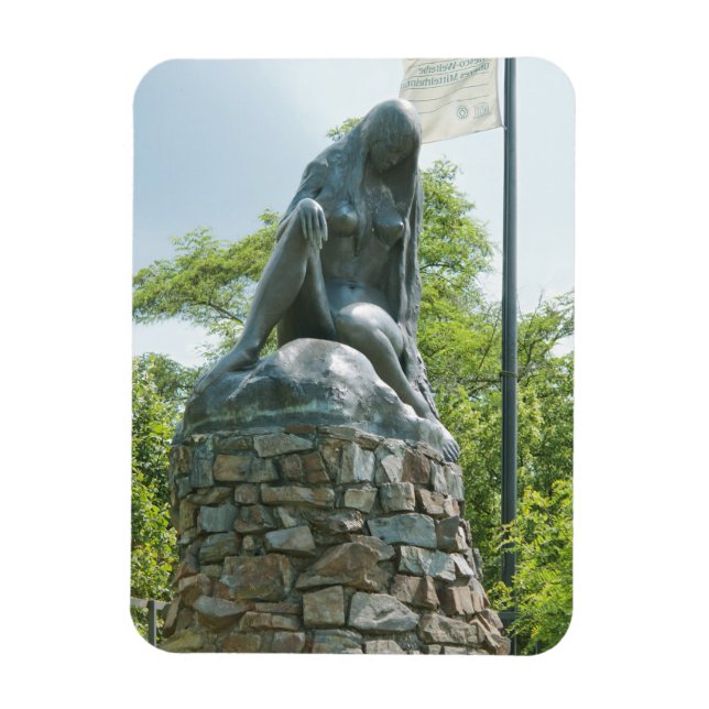 Ímã Estátua da Lorelei (Vertical)