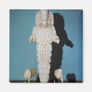 Imã Estátua de Artemis com cães de caça, c.AD 135-7