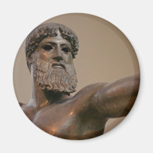 Imã Estátua de bronze de Zeus na piscina de Atenas