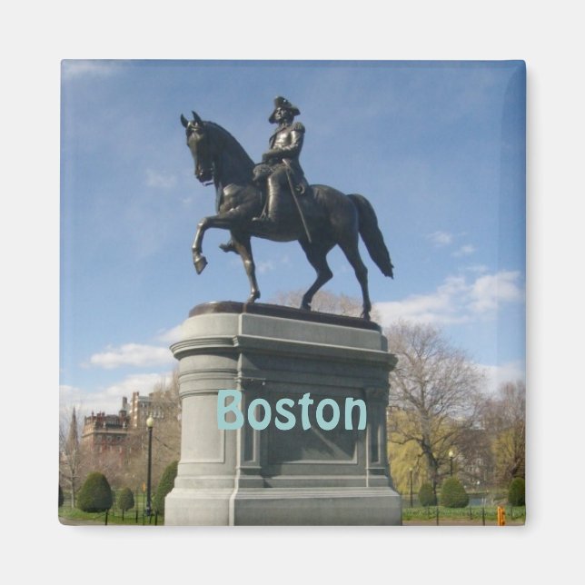 Imã Estátua de George Washington Magnet (Frente)