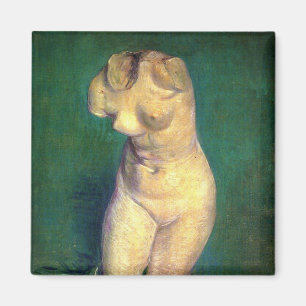 Imã Estátua de Gesso de Torso Feminino por Vincent van