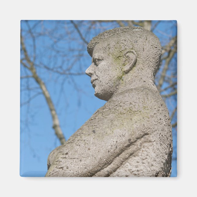 Imã Estátua de John F. Kennedy em Bonn (Frente)