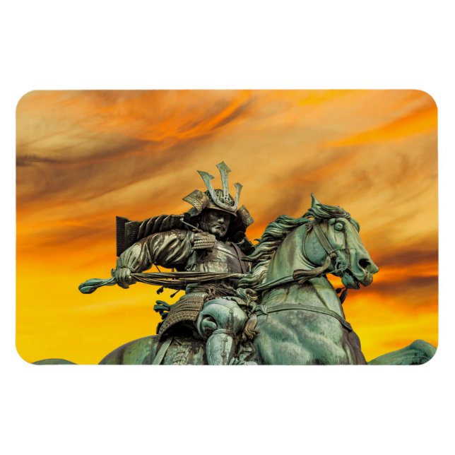 Ímã Estátua de Kusunoki Masashige, Japão (Horizontal)