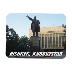 Ímã Estátua de Lenin do soviete de Bishkek -