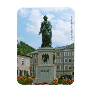 Ímã Estátua de Mozart em Salzburgo