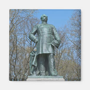 Imã Estátua de Roon em Berlim