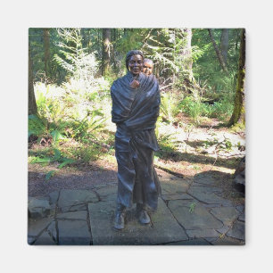 Imã Estátua de Sacagawea, Fort Clatsop, Astoria, Orego