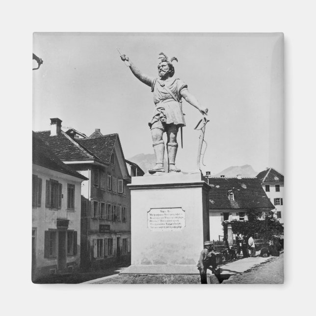 Imã Estátua de William tell, c.1860-90 (Frente)
