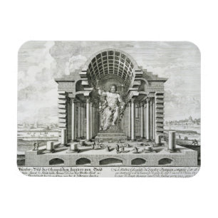 Ímã Estátua de Zeus Olímpico, feita por Phidias em our