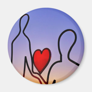 Imã Estátua do amor
