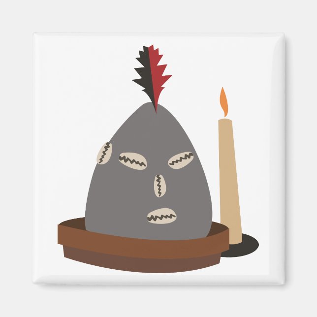 Imã Estátua Elegua (Frente)