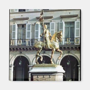 Imã Estátua equestre de Joana do arco