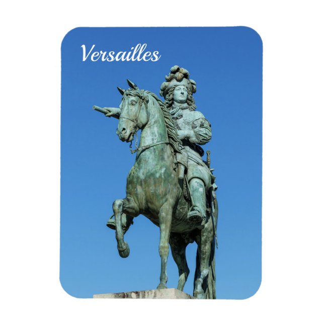 Ímã Estátua equestre de Luís XIV em Versalhes (Vertical)