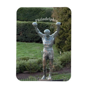 Ímã Estátua Filadélfia Rocky
