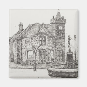 Imã Estátua Kirriemuir Scotland 2007 de Peter Pan