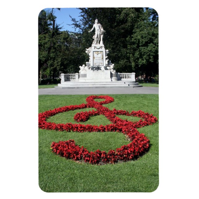 Ímã estátua musical mozart (Vertical)
