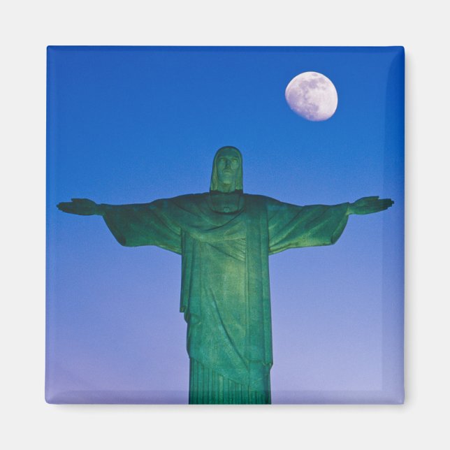 Imã Estátua Redentora do Cristo| Rio de Janeiro Brasil (Frente)