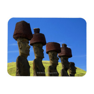 Ímã Estátuas culturais, Ilha de Páscoa, Polinésia