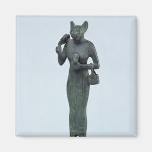 Imã Estatueta da deusa Bastet