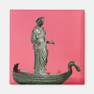 Imã Estatueta da deusa Sequana