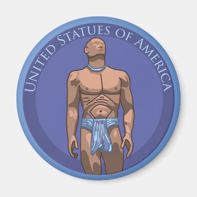 Imã Estatutos dos Estados Unidos da América (Frente)