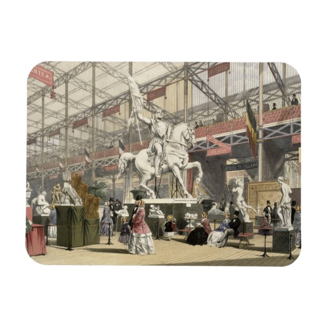 Ímã Estatutos na seção Bélgica do Exhibi do Excelente (Horizontal)