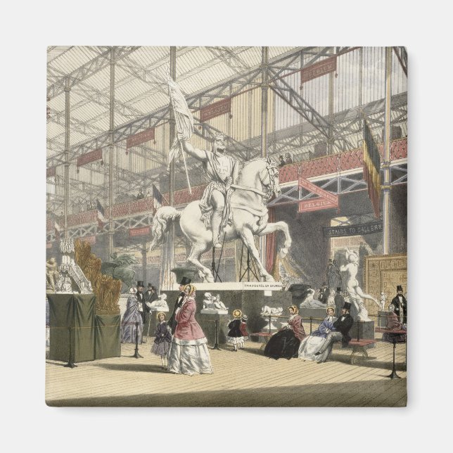 Imã Estatutos na seção Bélgica do Exhibi do Excelente (Frente)