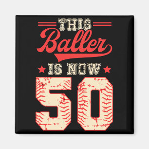 Imã Este Baller Agora Tem 50 Anos Rebatida de Home Run